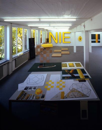 Nic Tenwiggenhorn, Atelieransicht Gerdes (c) VG Bild-Kunst, Bonn 2022