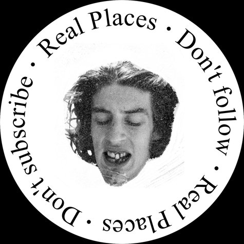 <p>Stefanie Pretnar, Real Places, 2019, Sticker, 9 cm</p>