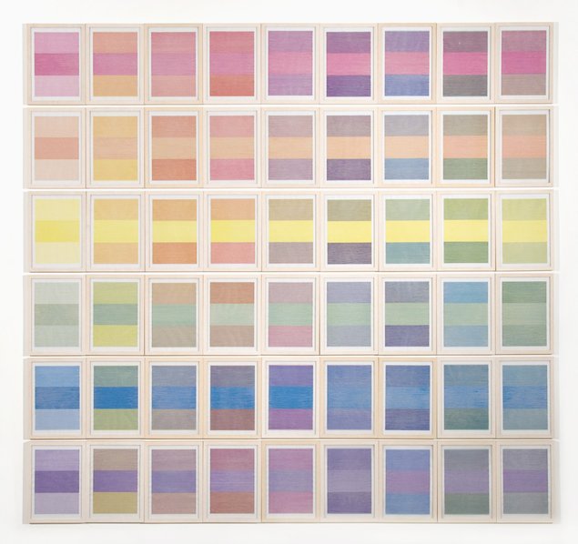 Paul Heimbach, Ohne Titel, 2011, Tusche auf doppellagigen Transparentpapieren, 54 x 33 x 23 cm, © Nachlass Paul Heimbach