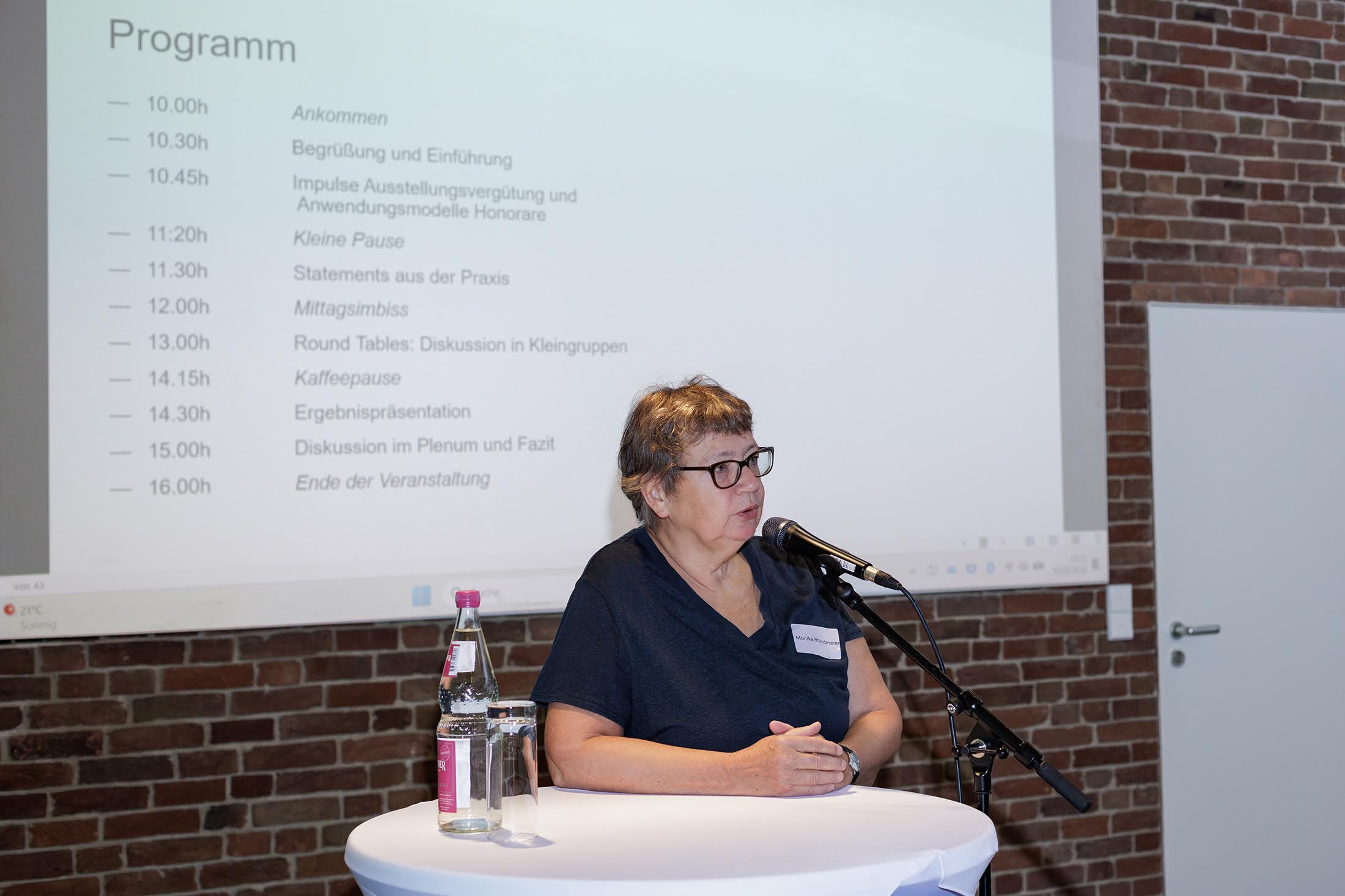 Monika Brandmeier, Vorstandssprecherin Stiftung Kunstfonds, © gezett